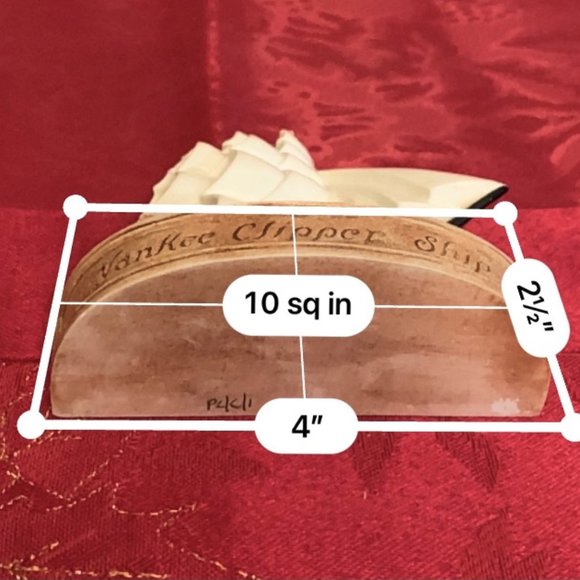 1954 Yankee Clipper Ship - P.W. Baston - Miniature - Picture 11 of 11